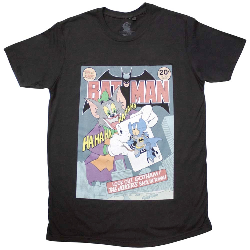 Tom And Jerry - Comic Herren TShirt - Schwarz